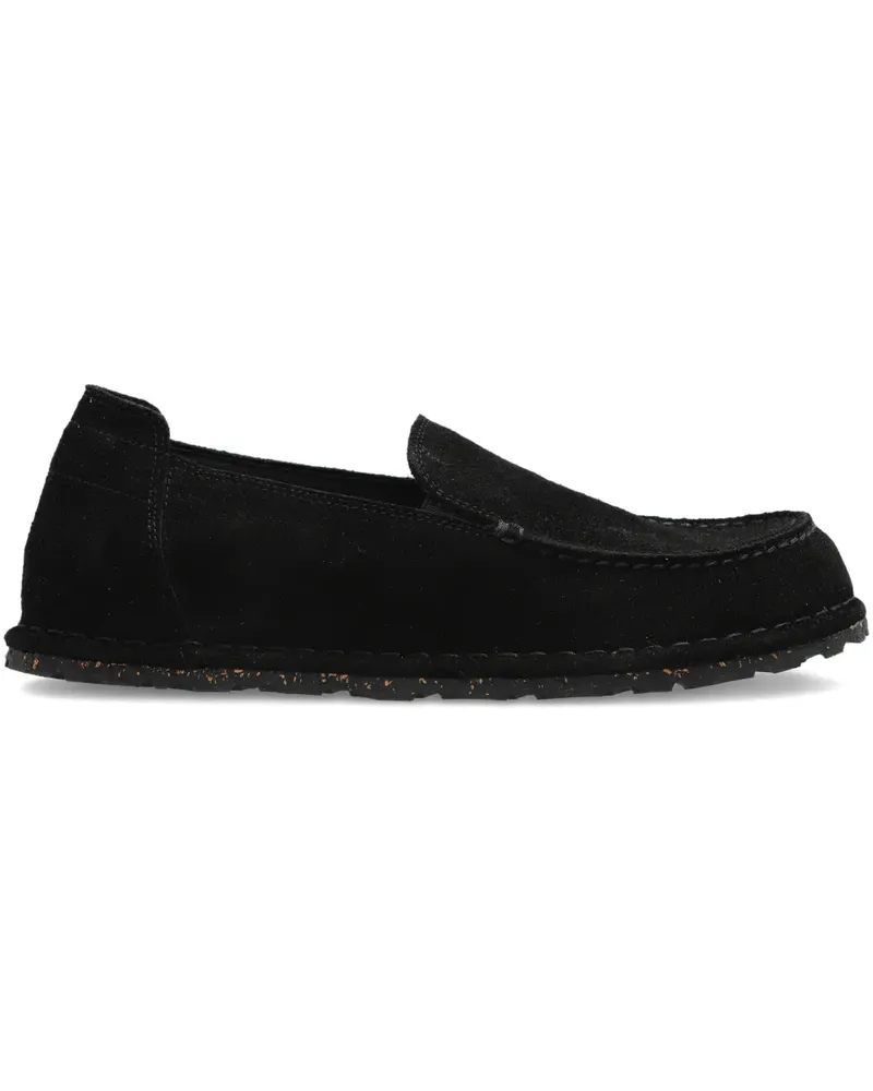 Birkenstock Uti Loafer aus Wildleder - Schwarz Schwarz