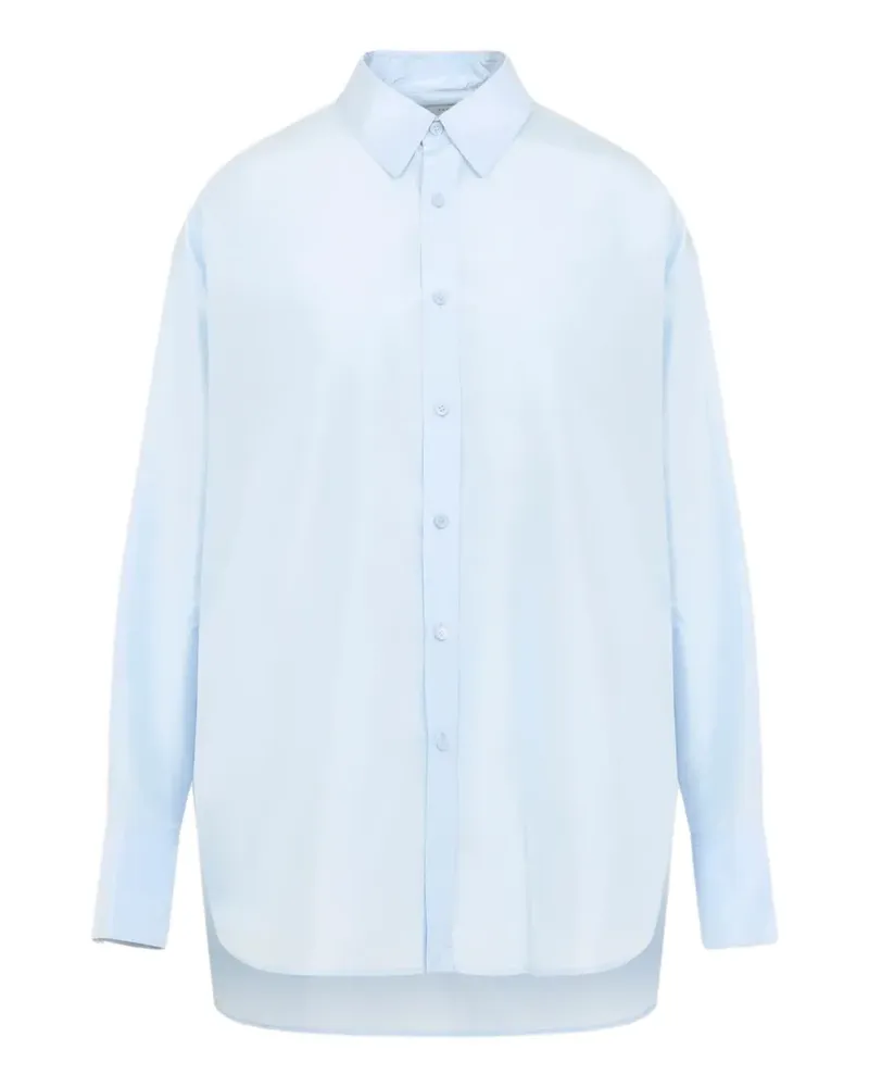 Carven Hemd mit Kunstperlen - Blau Blau