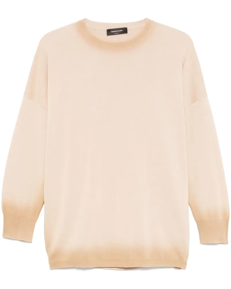 Fabiana Filippi Pullover aus Baumwolle - Braun Braun