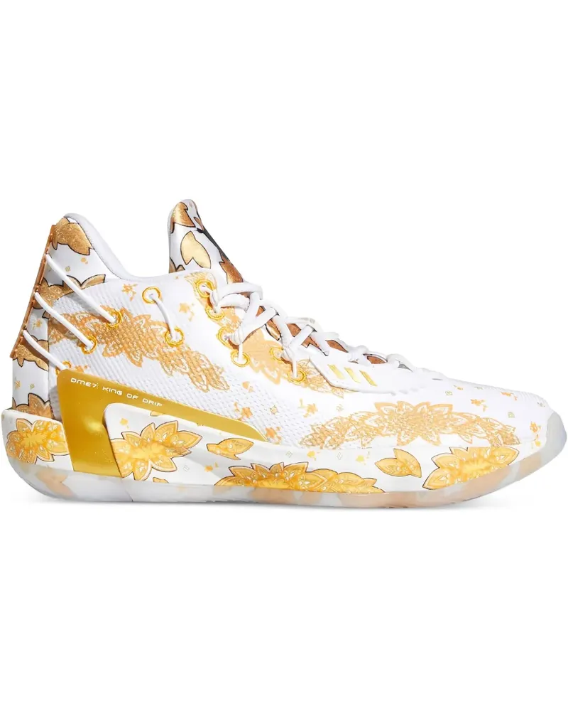 adidas Dame 7 Sneakers - Weiß Weiß
