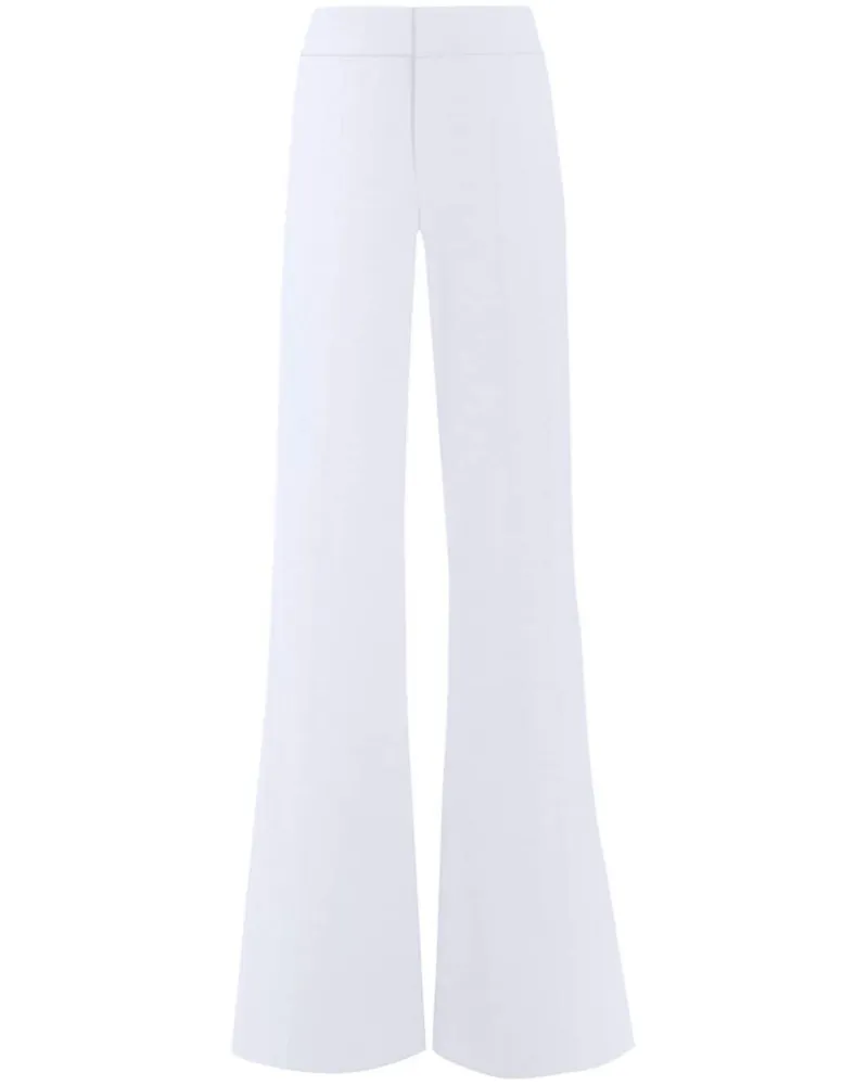 Alice + Olivia Dylan Hose mit weitem Bein - Weiß Weiß