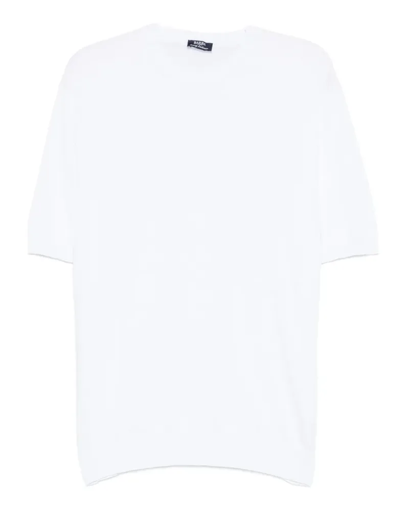 BARBA short-sleeve round-neck T-shirt - Weiß Weiß