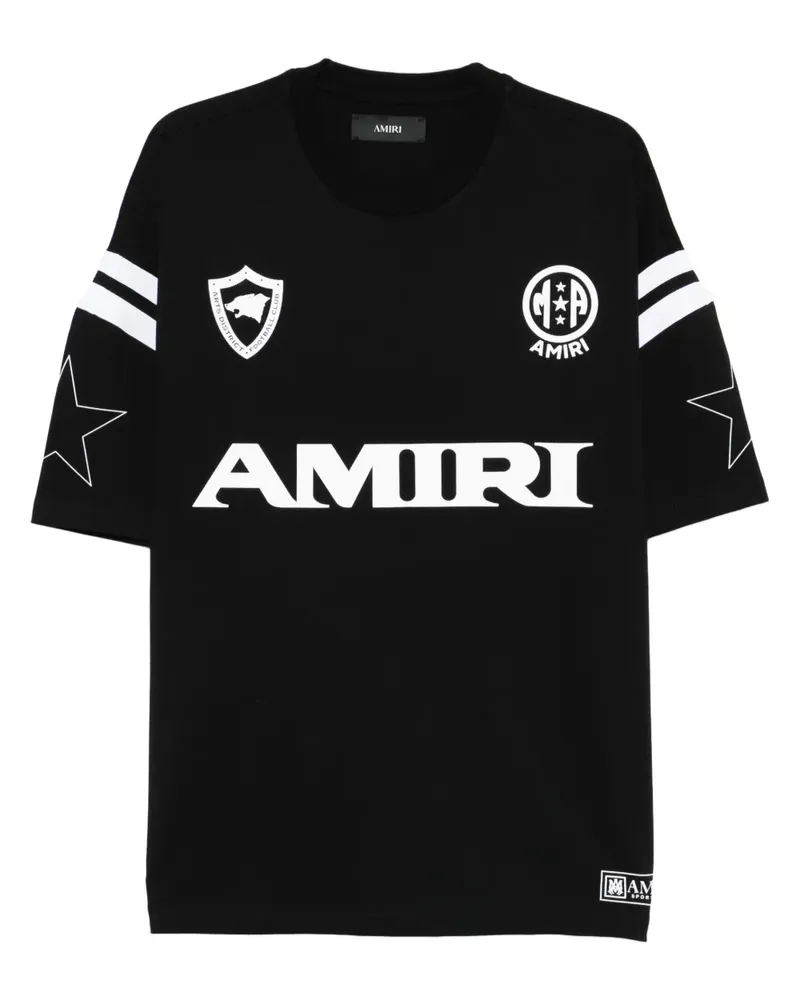 Amiri crew-neck T-shirt - Schwarz Schwarz