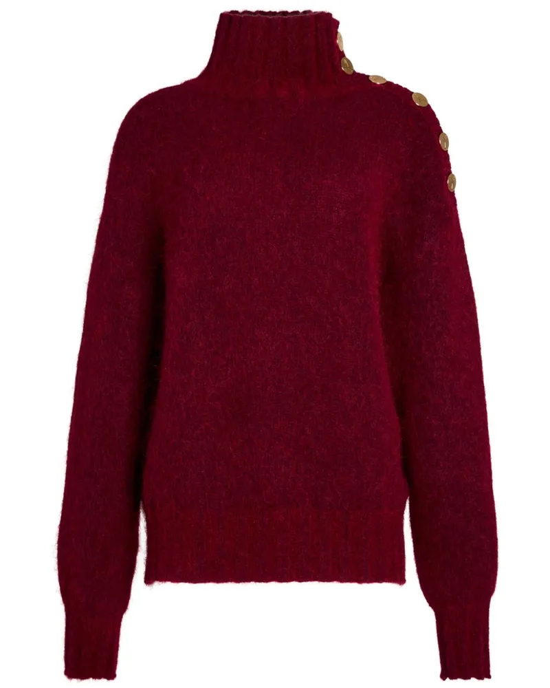 Retrofête Marve Pullover - Rot Rot