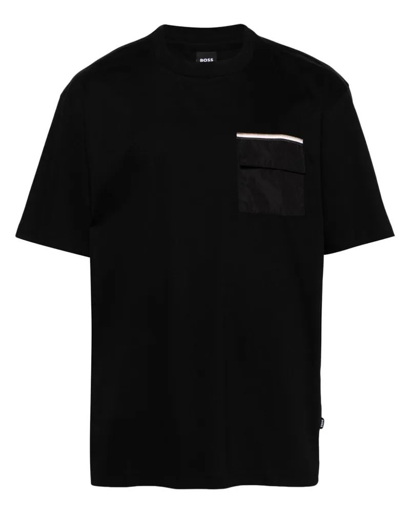 HUGO BOSS Klassisches T-Shirt - Schwarz Schwarz
