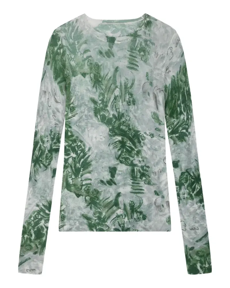JNBY Pullover mit Print - Grün Grün