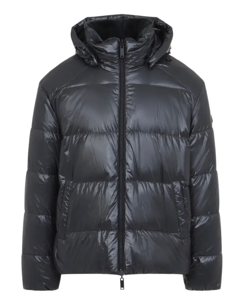 Moose Knuckles reversible hooded puffer jacket - Schwarz Schwarz
