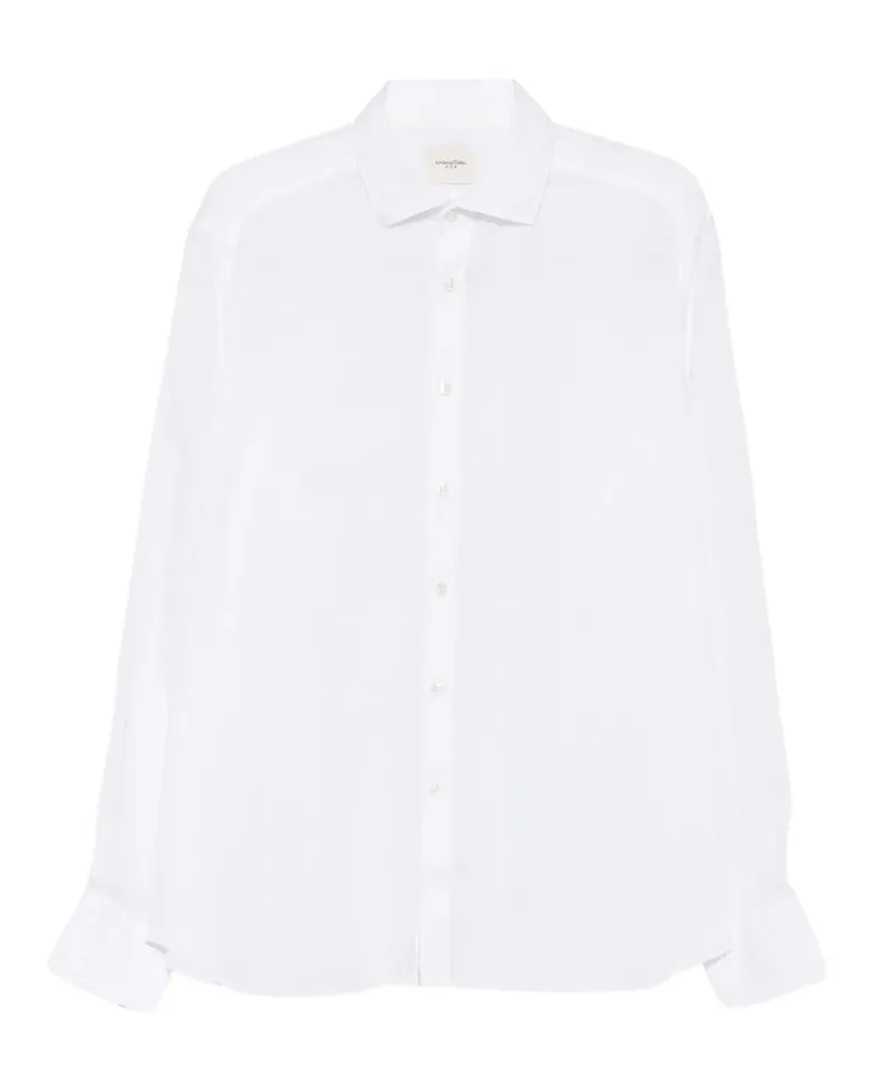 Tintoria Mattei long-sleeves shirt - Weiß Weiß
