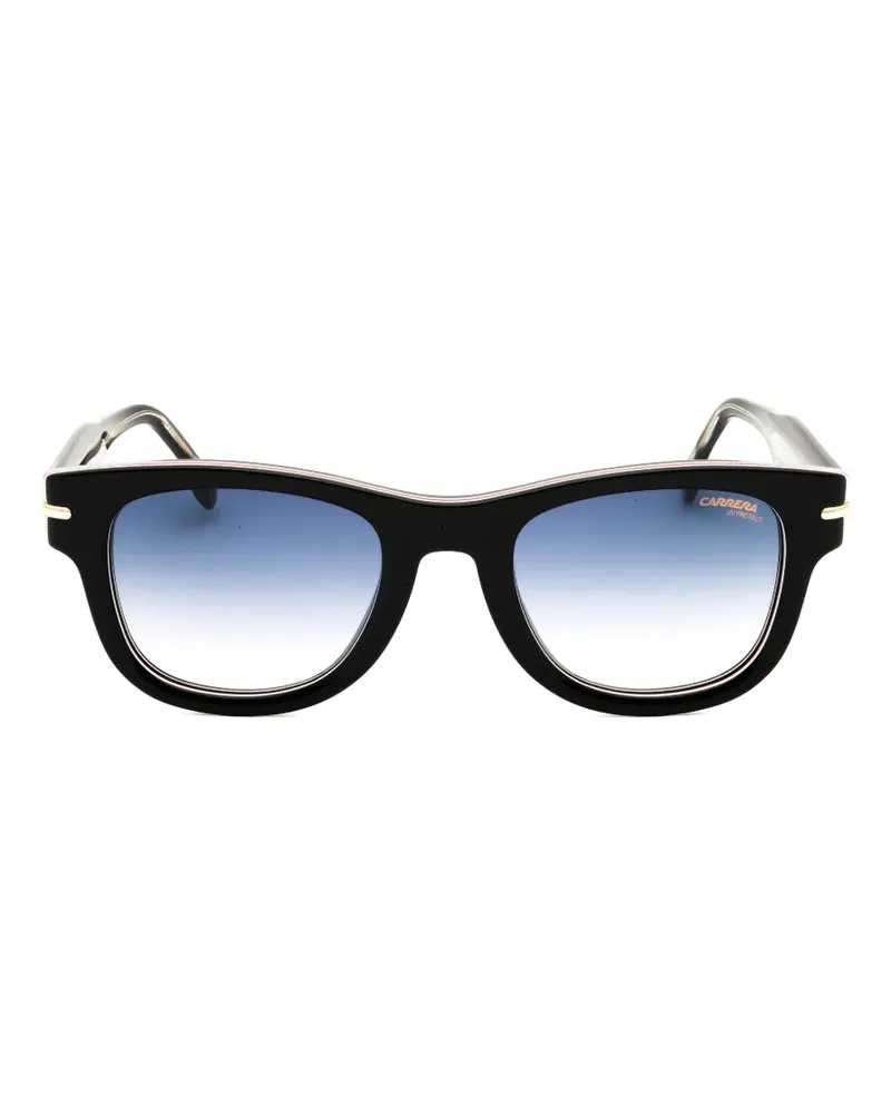 Carrera rectangle-frame sunglasses - Schwarz Schwarz