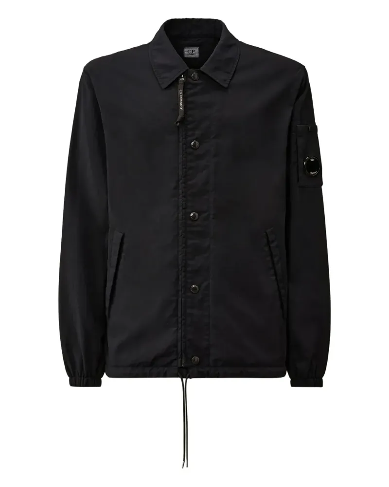C.P. Company lens-detail shirt jacket - Blau Blau
