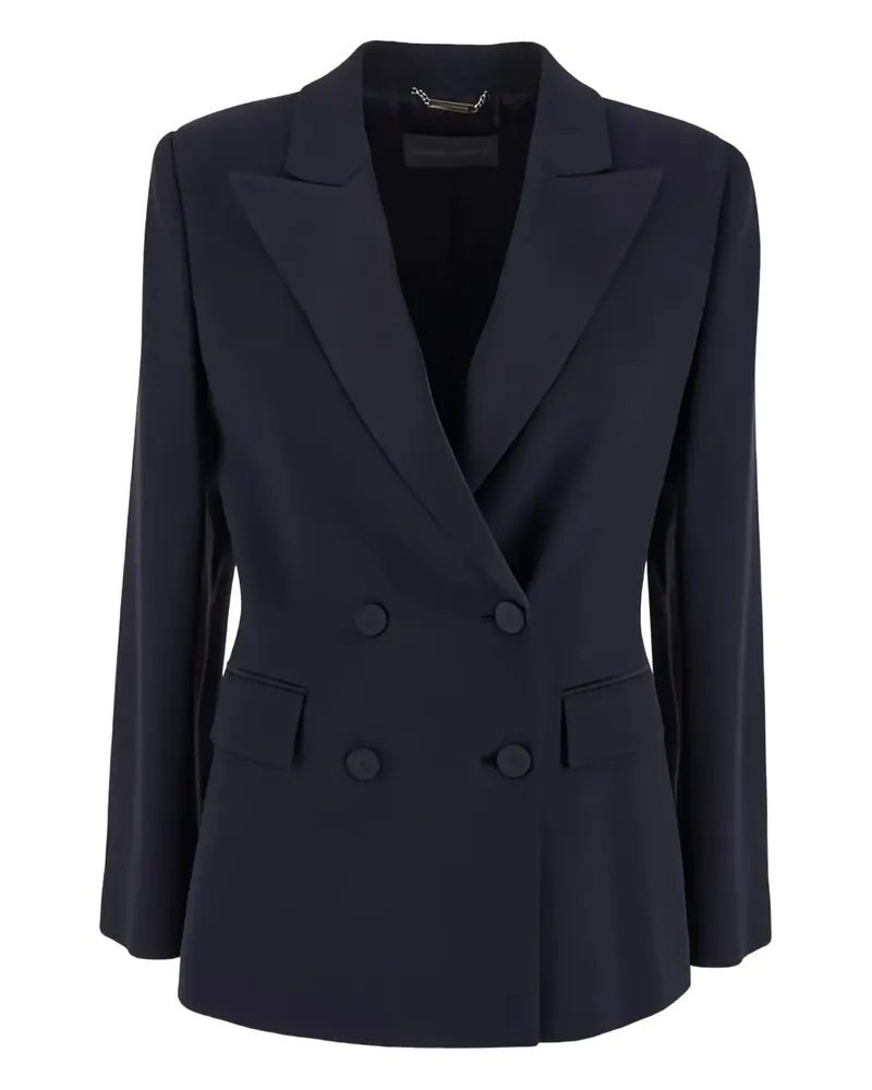 Alberta Ferretti Doppelreihiges Sakko - Blau Blau