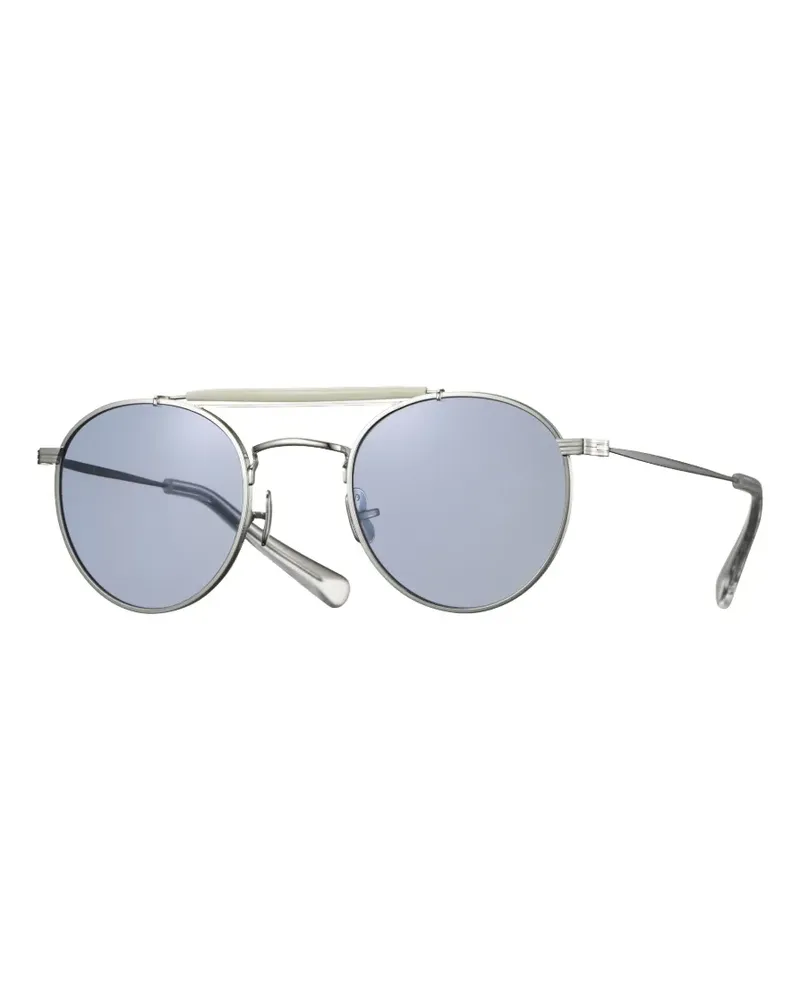 EYEVAN 7285 Runde Track Sun Sonnenbrille - Silber Silber