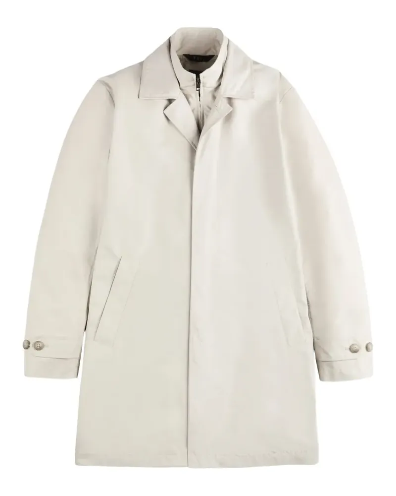 Fay Geknöpfter Morning Mantel - Nude Nude