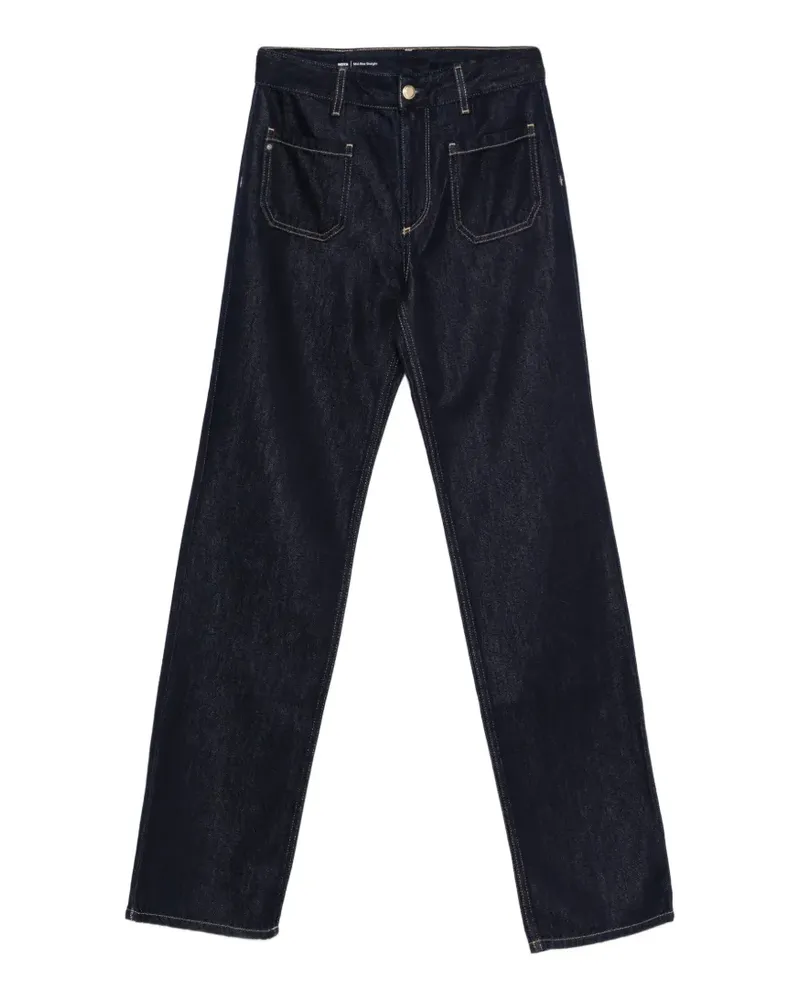Adriano Goldschmied Moya Straight-Leg-Jeans - Blau Blau