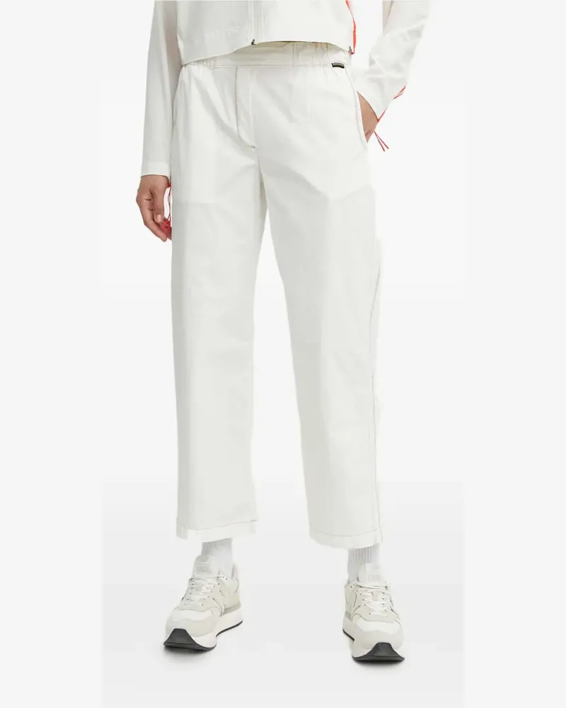 Napapijri elasticated-waistband trousers - Weiß Weiß