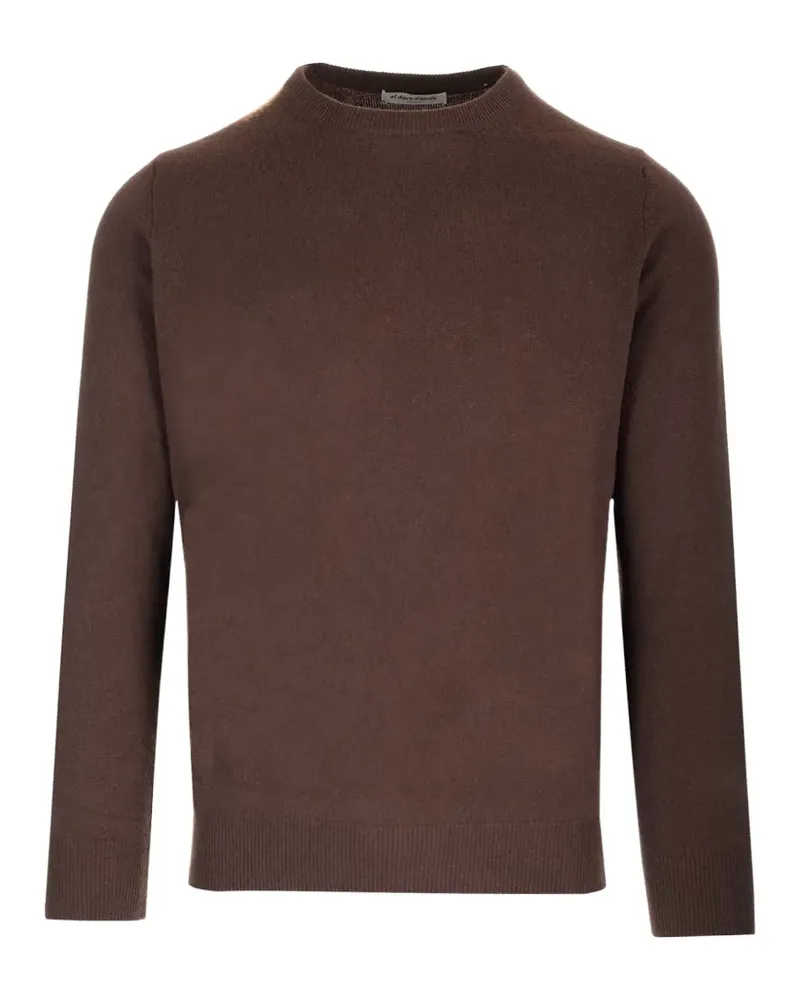 Al Duca D’Aosta 1902 crew-neck cashmere jumper - Braun Braun