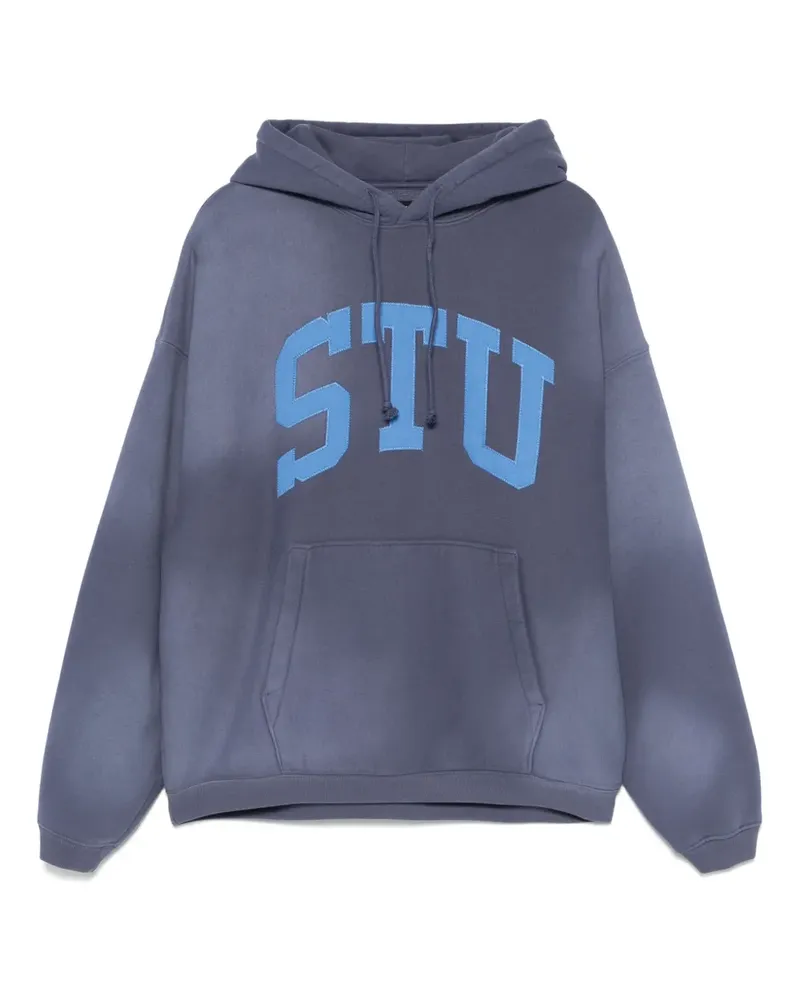 Stüssy Stu Hoodie - Blau Blau