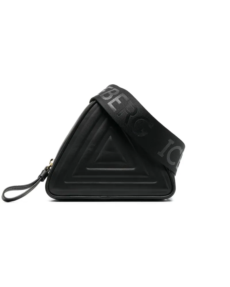Iceberg Dreieckige Gürteltasche - Schwarz Schwarz