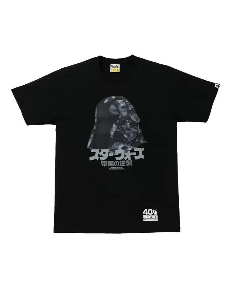 BAPE x STAR WARS Darth Vader T-Shirt - Schwarz Schwarz