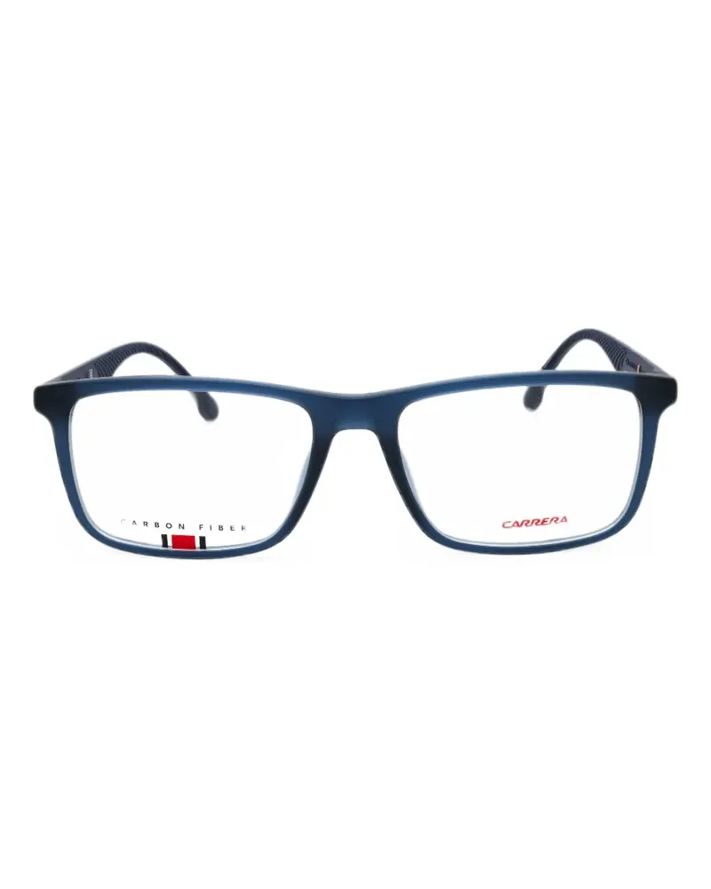Carrera Brille mit eckigem Gestell - Blau Blau