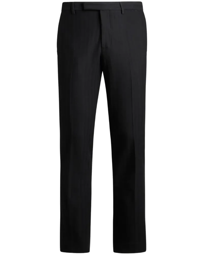 Etro Jacquard-Hose - Schwarz Schwarz