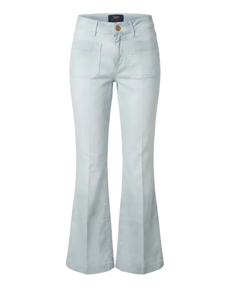 Seafarer Delphine patch-pocket flared jeans - Blau Blau