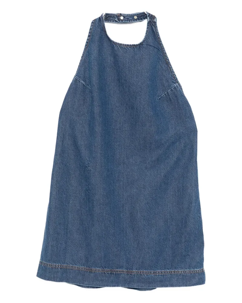 Reformation Avielle Lived-in Minikleid - Blau Blau