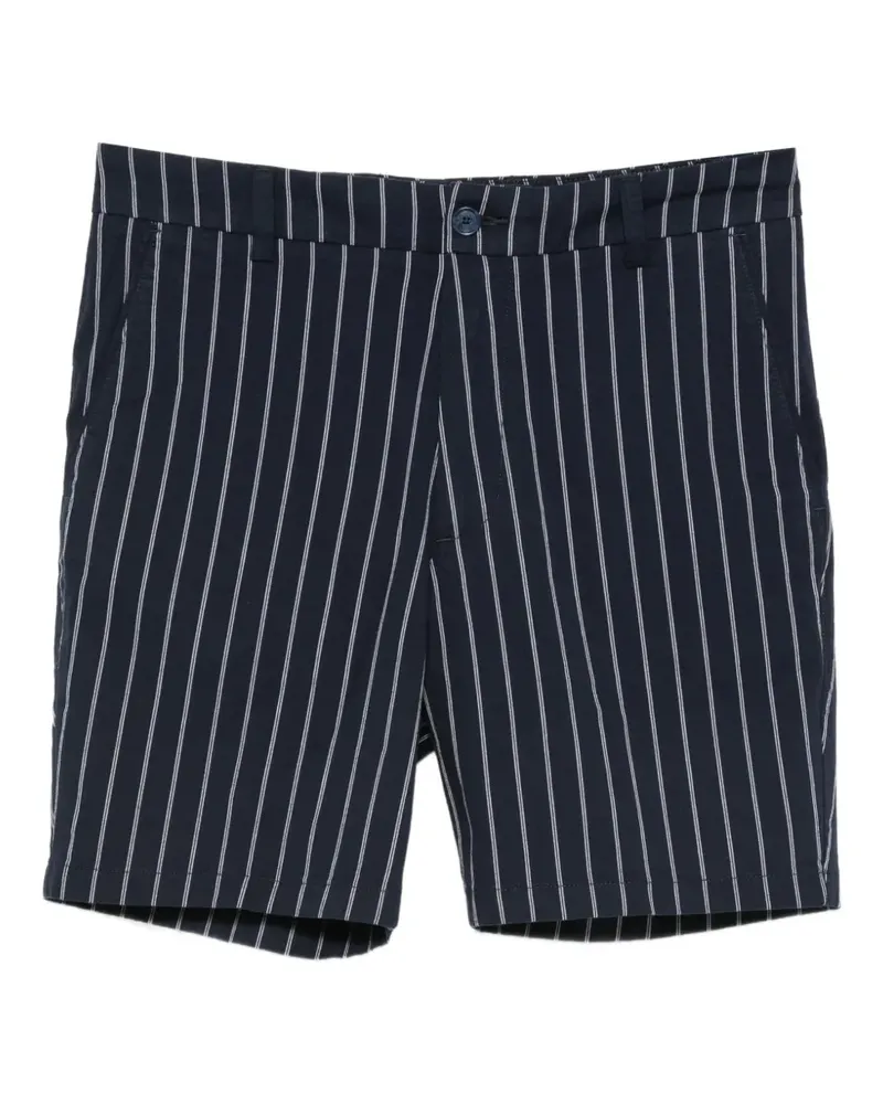 HUGO BOSS Kane Shorts mit Nadelstreifen - Blau Blau