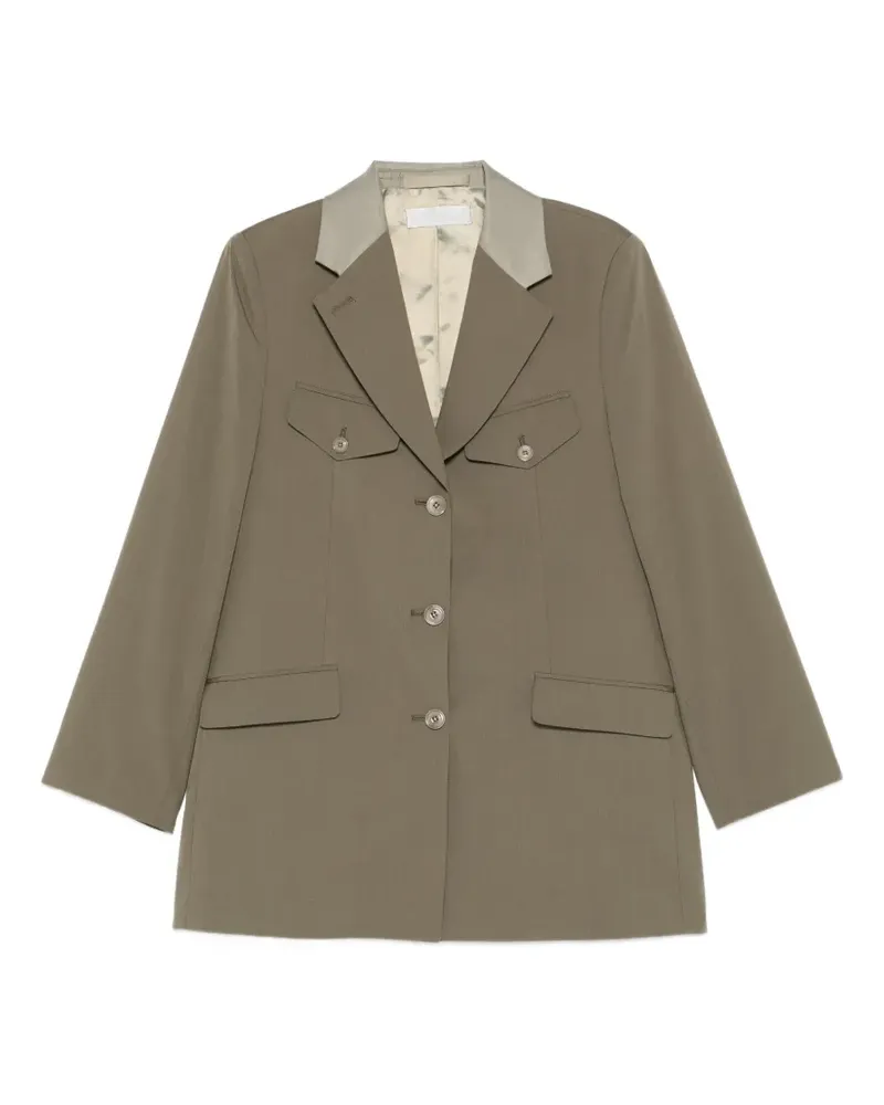 Our Legacy Cruise Blazer mit Oversized-Tasche - Grün Grün