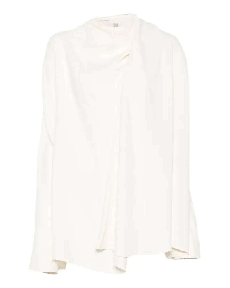 Totême Drapierte Bluse - Nude Nude