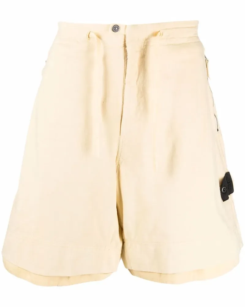 Stone Island Melierte Bermudas - Nude Nude