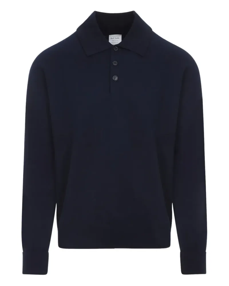 Paul Smith Klassischer Kaschmirpullover - Blau Blau