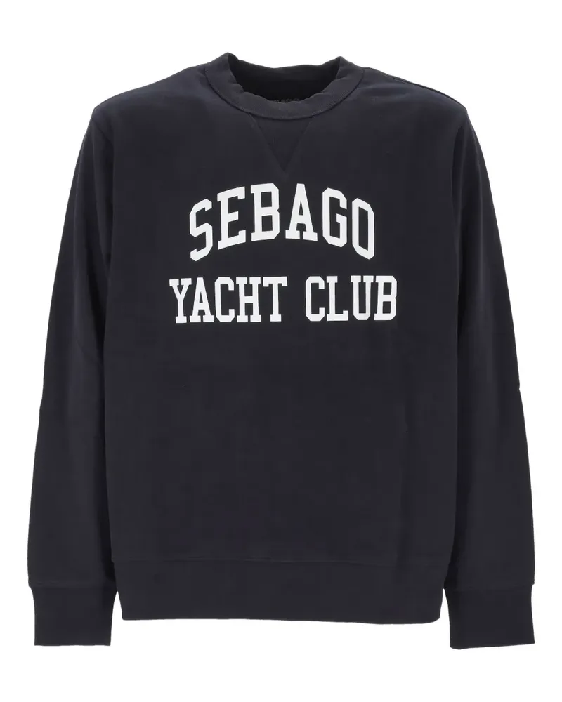 Sebago logo-print sweatshirt - Blau Blau