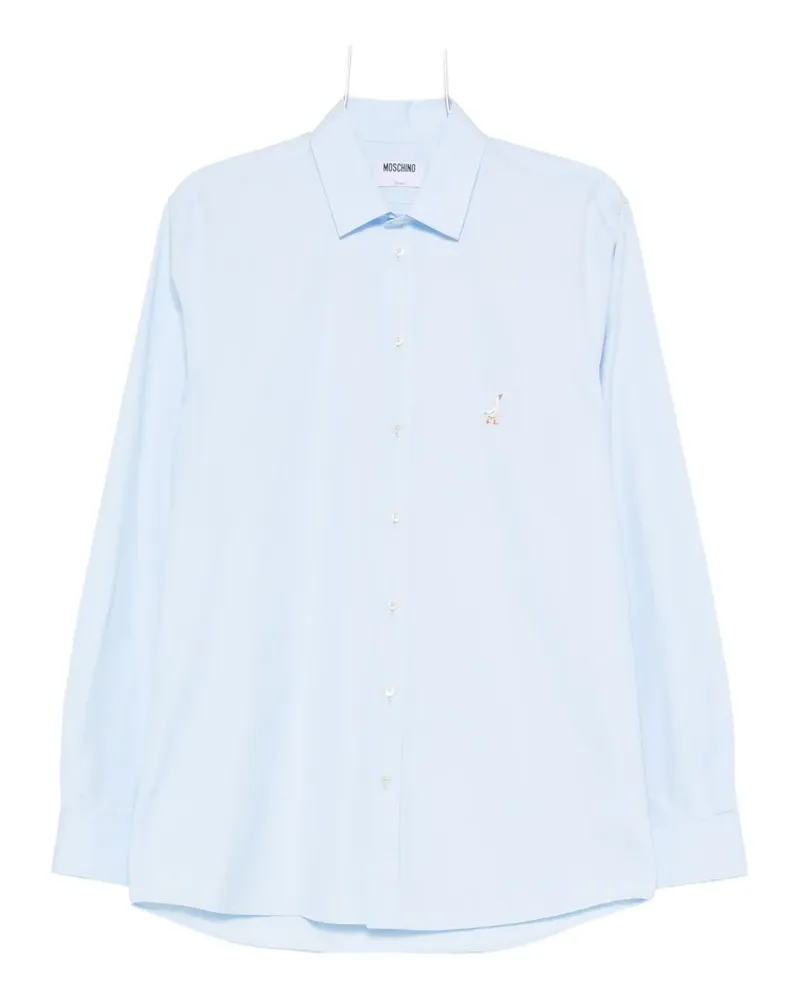 Moschino Besticktes Hemd - Blau Blau