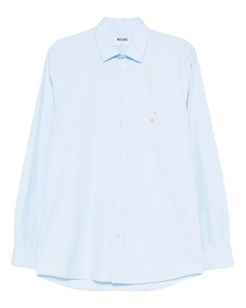Moschino Besticktes Hemd - Blau Blau