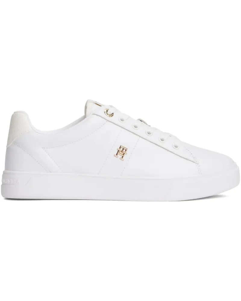 Tommy Hilfiger Sneakers mit Logo - Weiß Weiß
