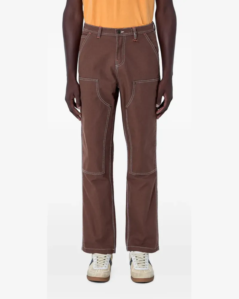 Vans x Julian Klincewicz contrast-stitch trousers - Braun Braun