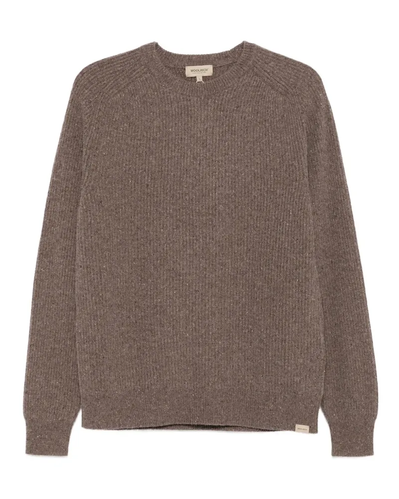 Woolrich Gerippter Pullover - Braun Braun