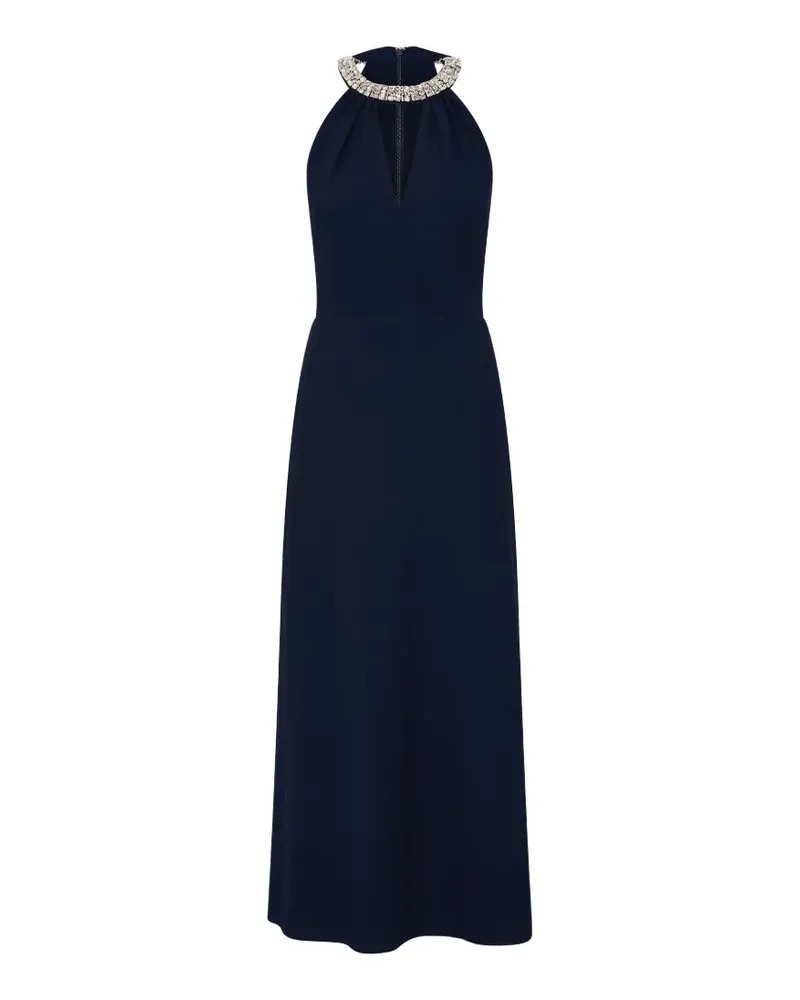 Rebecca Vallance Gimlet Neckholder-Midikleid - Blau Blau