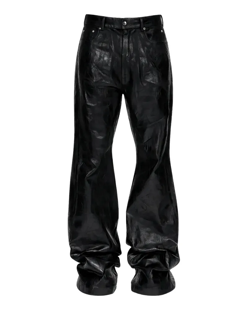 DRKSHDW by Rick Owens Strukturierte Bolan Hose - Schwarz Schwarz