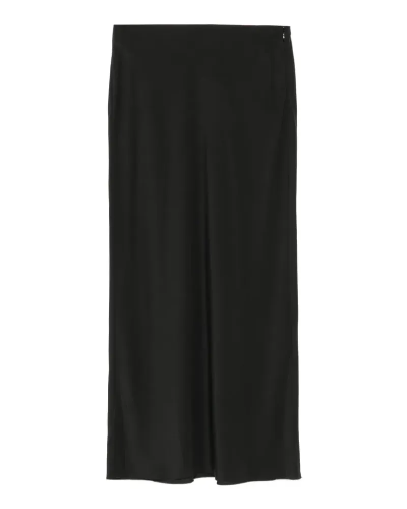 Tom Ford Maxirock aus Seide - Schwarz Schwarz