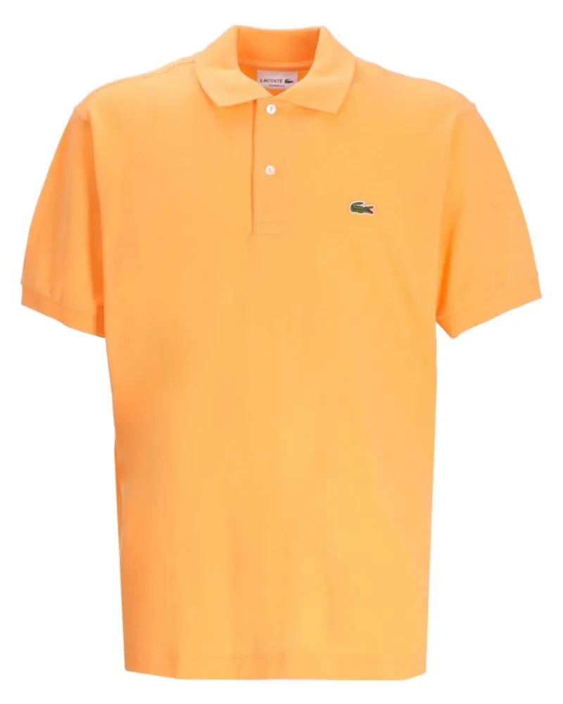 Lacoste Poloshirt mit Krokodil-Patch Orange