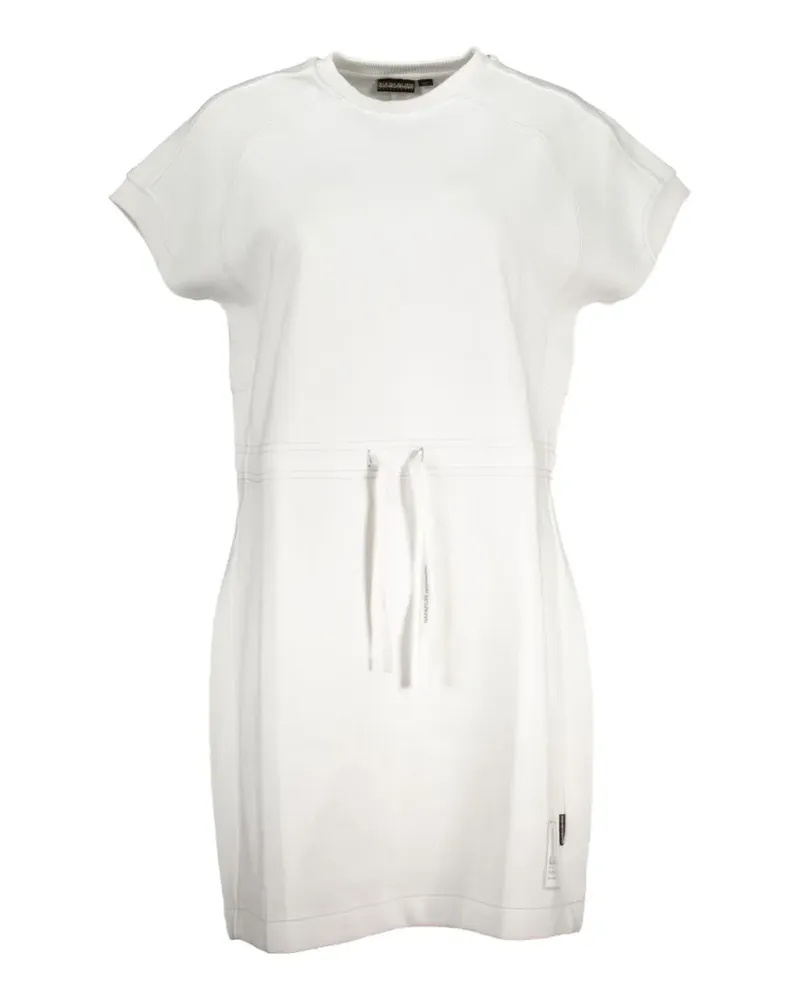 Napapijri drawstring sweatshirt dress - Weiß Weiß