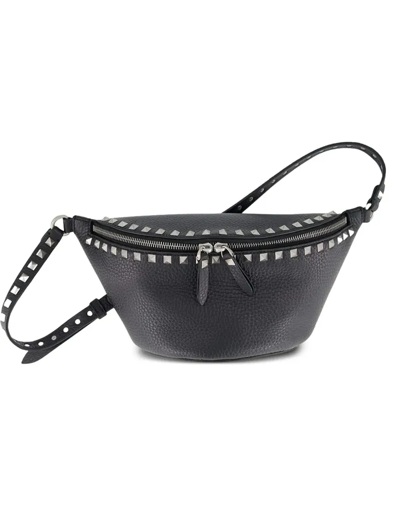 Valentino Garavani Rockstud Gürteltasche aus Leder - Schwarz Schwarz