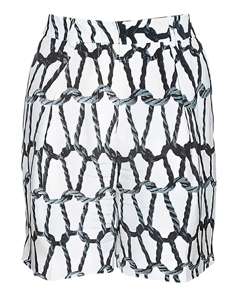 Joseph Shorts mit Seil-Print - Weiß Weiß
