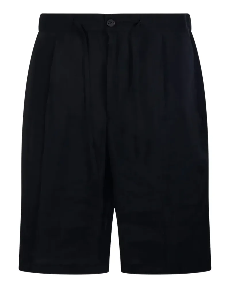 Hevò Torrelapillo pleated shorts - Schwarz Schwarz