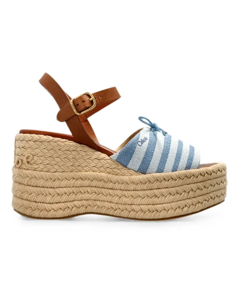 Chloé Isla platform sandals - Braun Braun