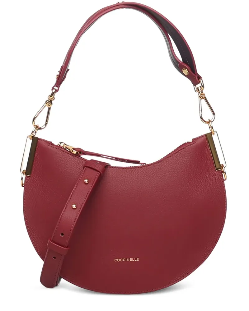 Coccinelle Schultertasche aus Leder - Rot Rot