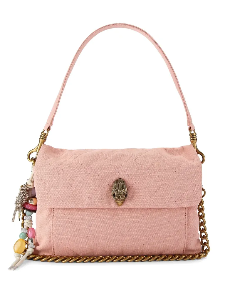 Kurt Geiger Gesteppte Celia Schultertasche - Rosa Rosa