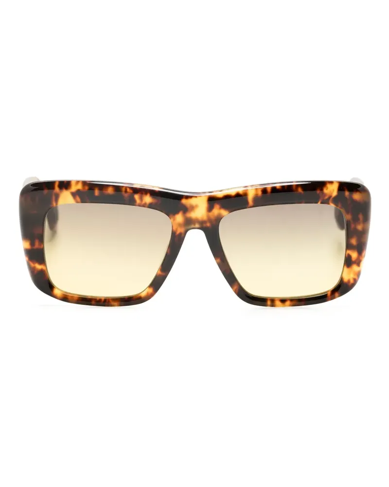 Vivienne Westwood Laurent Sonnenbrille in Schildpattoptik - Gelb Gelb